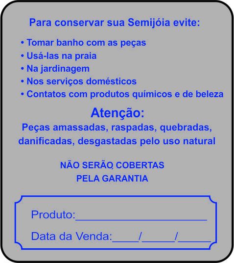 R$ 99,90 VERSO COM OS CUIDADOS